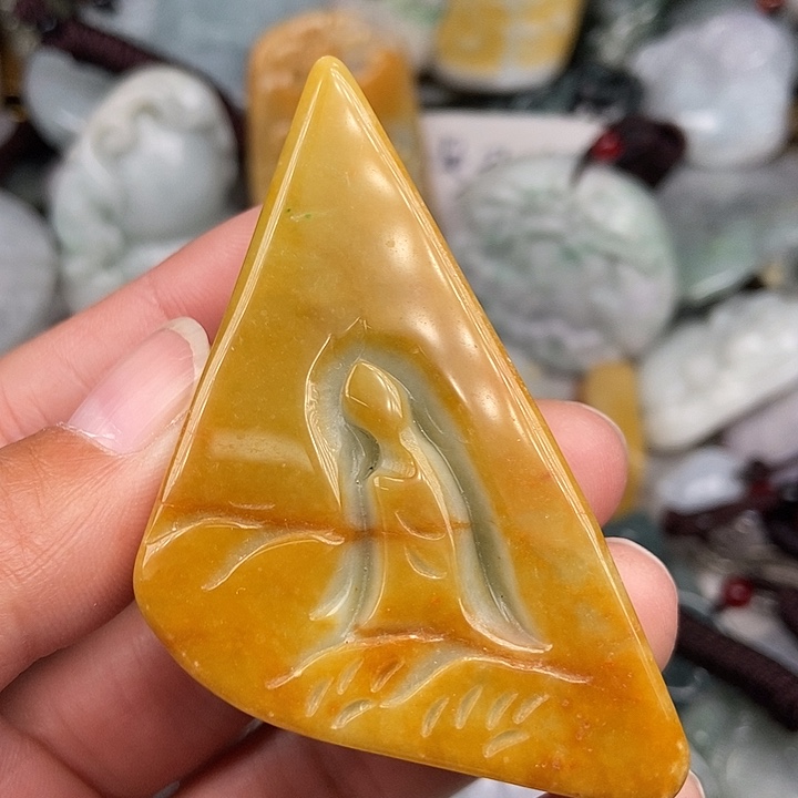 颈饰未镶嵌翡翠翡翠