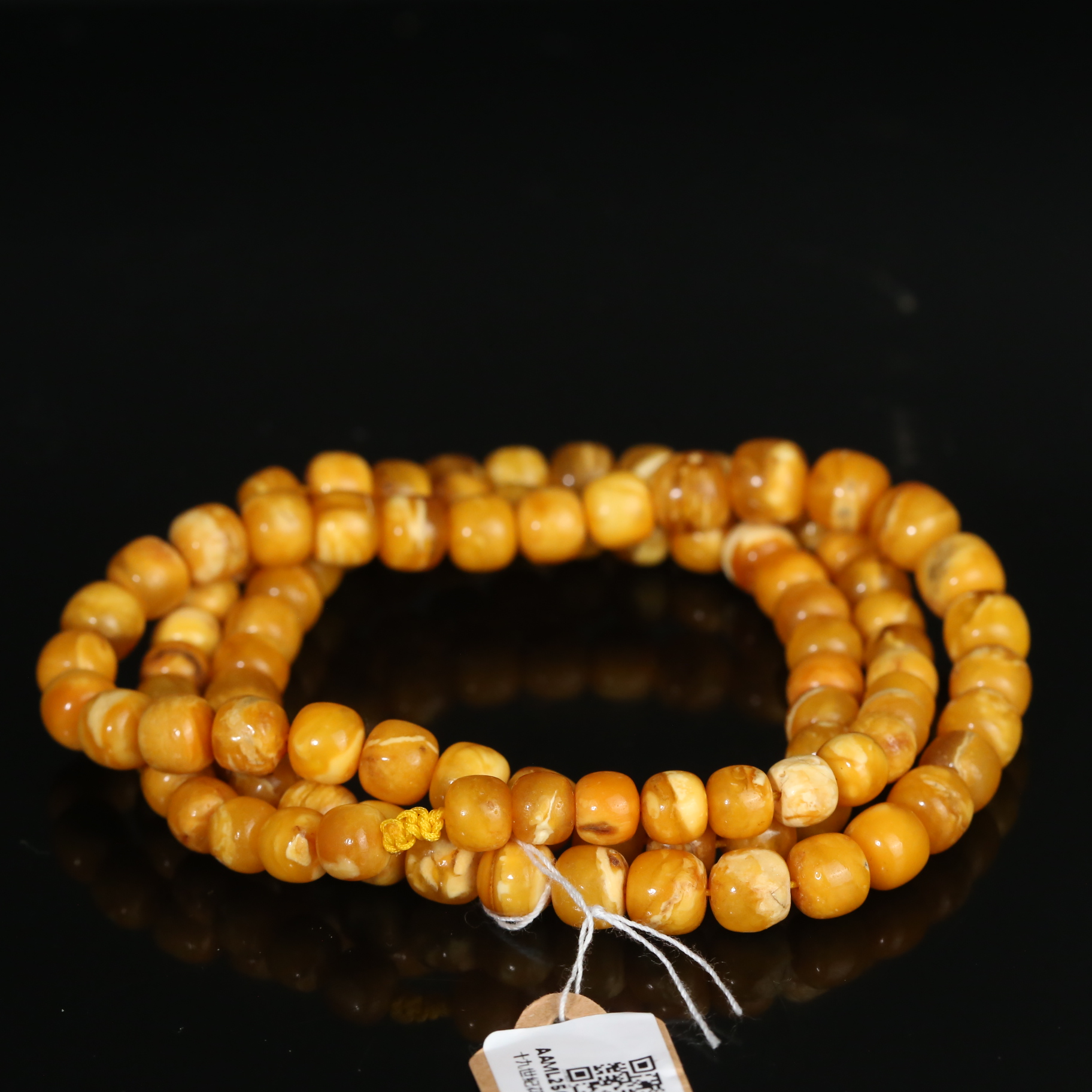 十九世纪花蜡念珠【华豫之门】AAML250621087