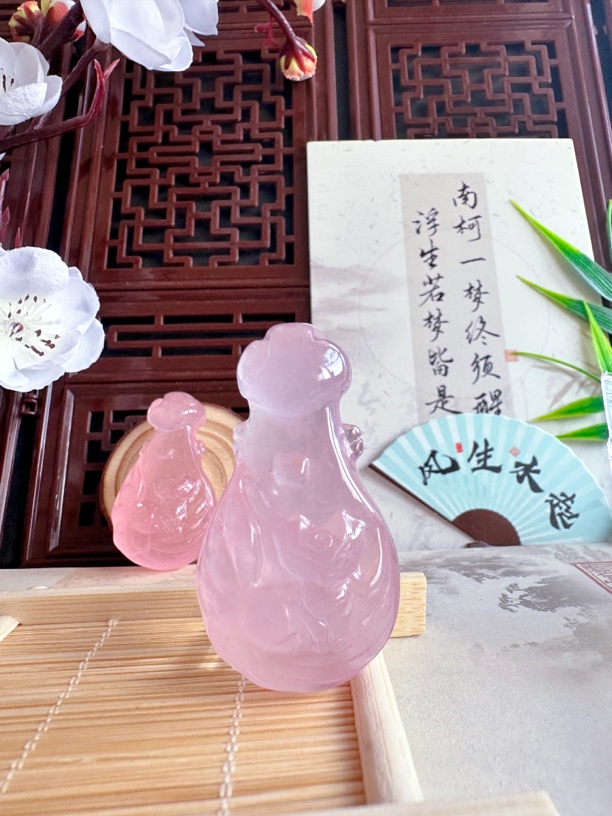 非金属陶瓷吊坠 【如意堂奶奶设计】（琵琶）九尾古月吊坠