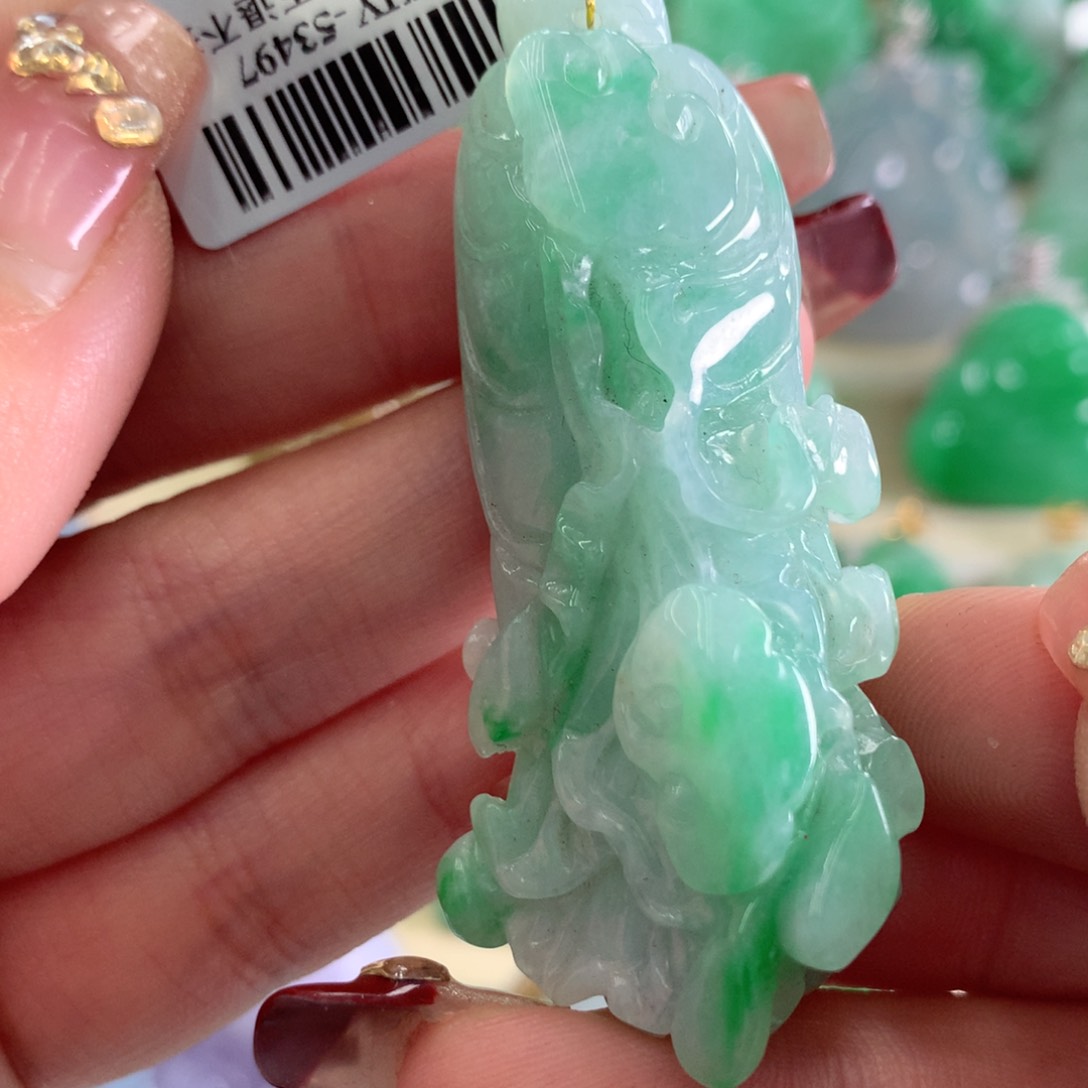 翡翠吊坠(不含链)未镶嵌