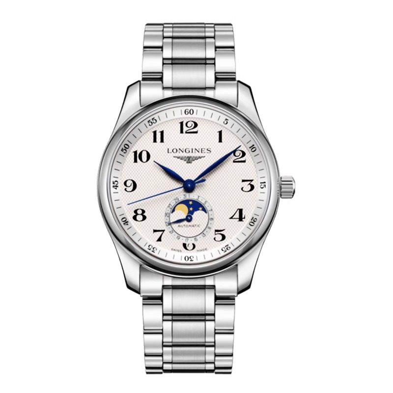 99新 Longines/浪琴 名匠909/机械/白盘数字/表径40mm/男士腕表