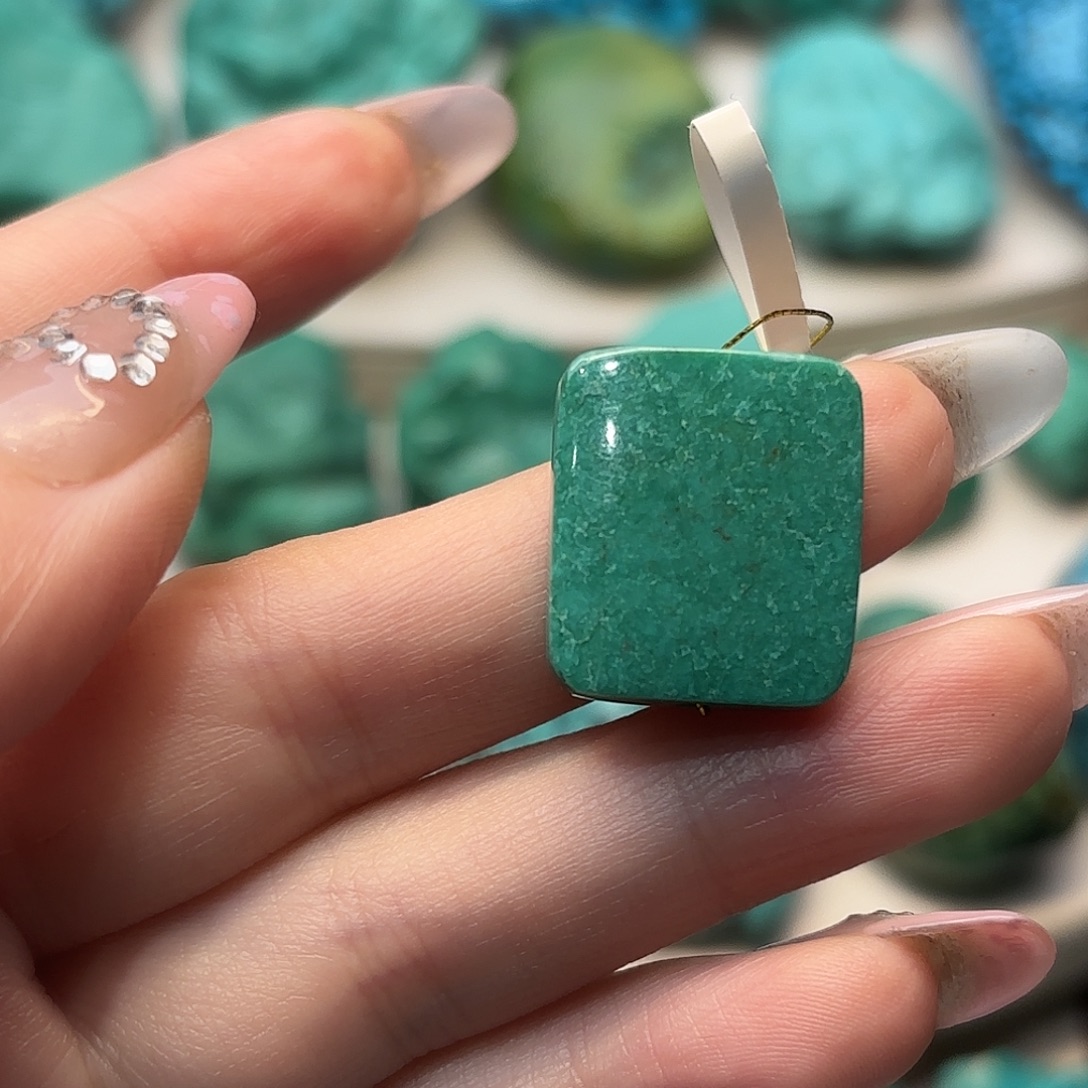 绿松石未镶嵌绿松石老型