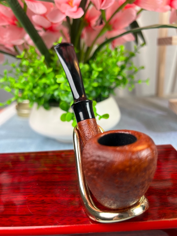 臻品汇斗师亲工橡果斗型刁斗石楠木烟斗纯手工