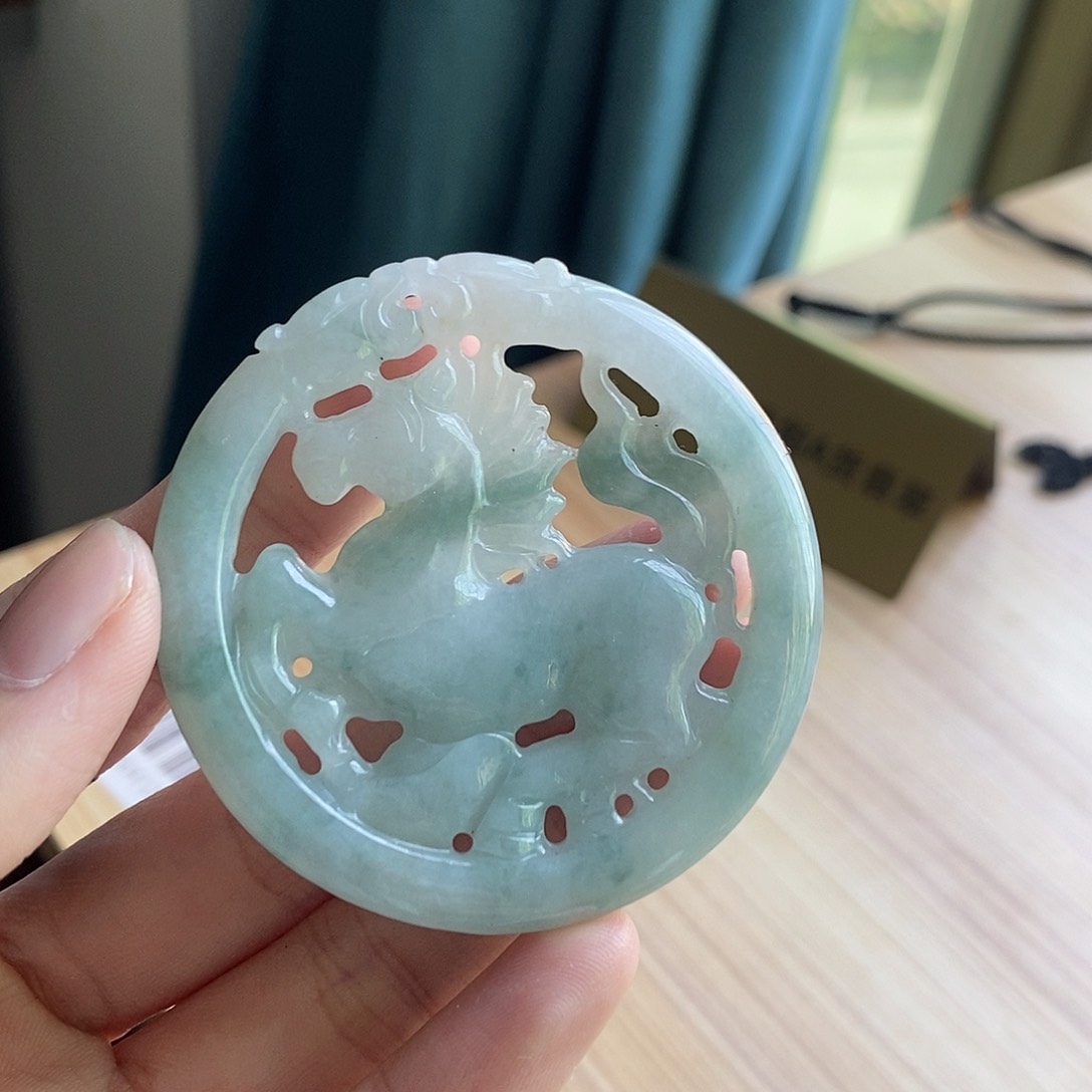 【闪购商品】颈饰未镶嵌翡翠天然缅甸A货翡翠