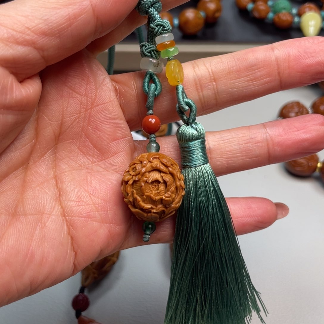 橄榄核手串/手链周老师国色天香