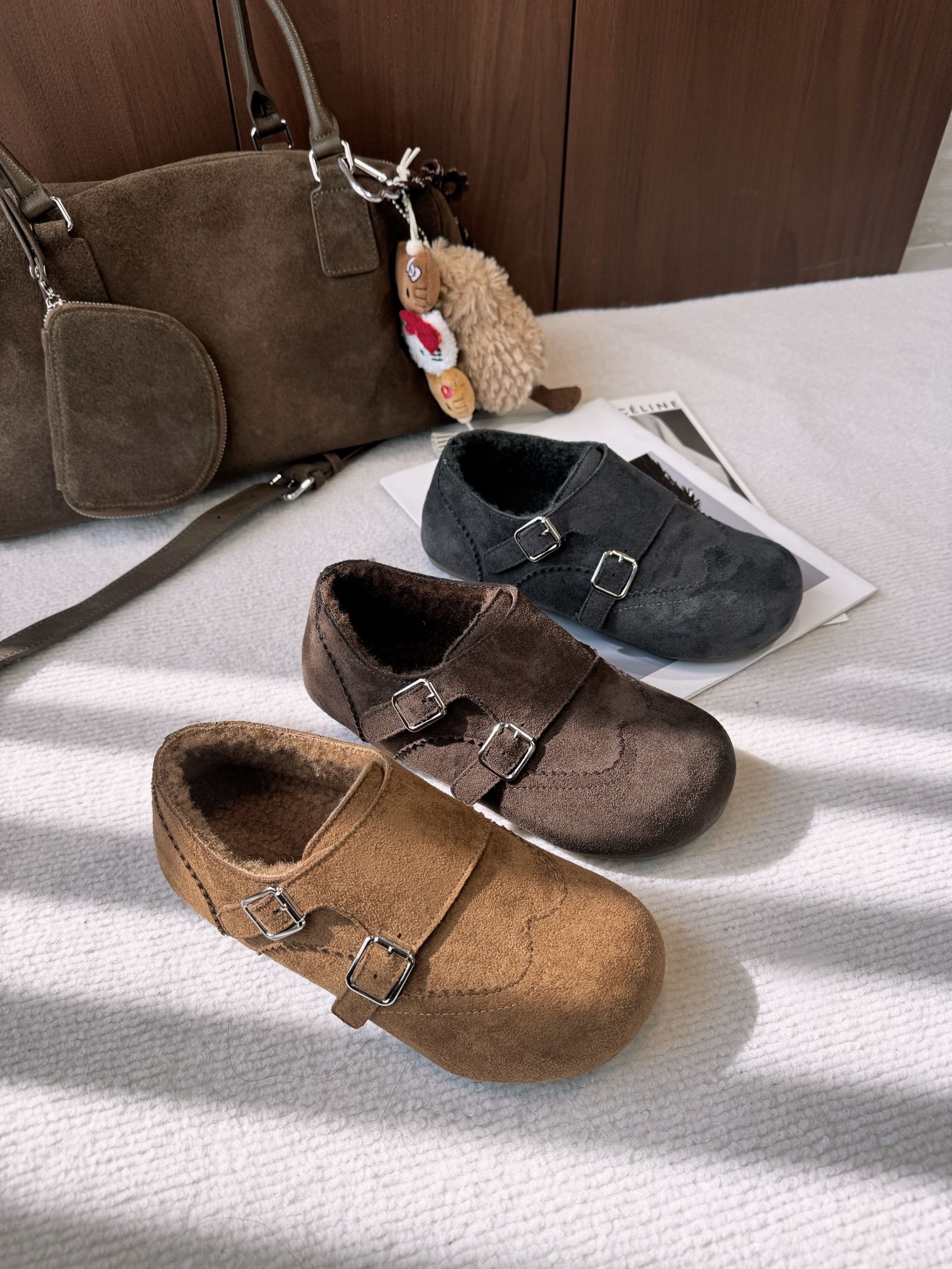 予南南~巴恩风！巴洛克复古女鞋勃肯鞋3.5cm内增高乳胶鞋垫