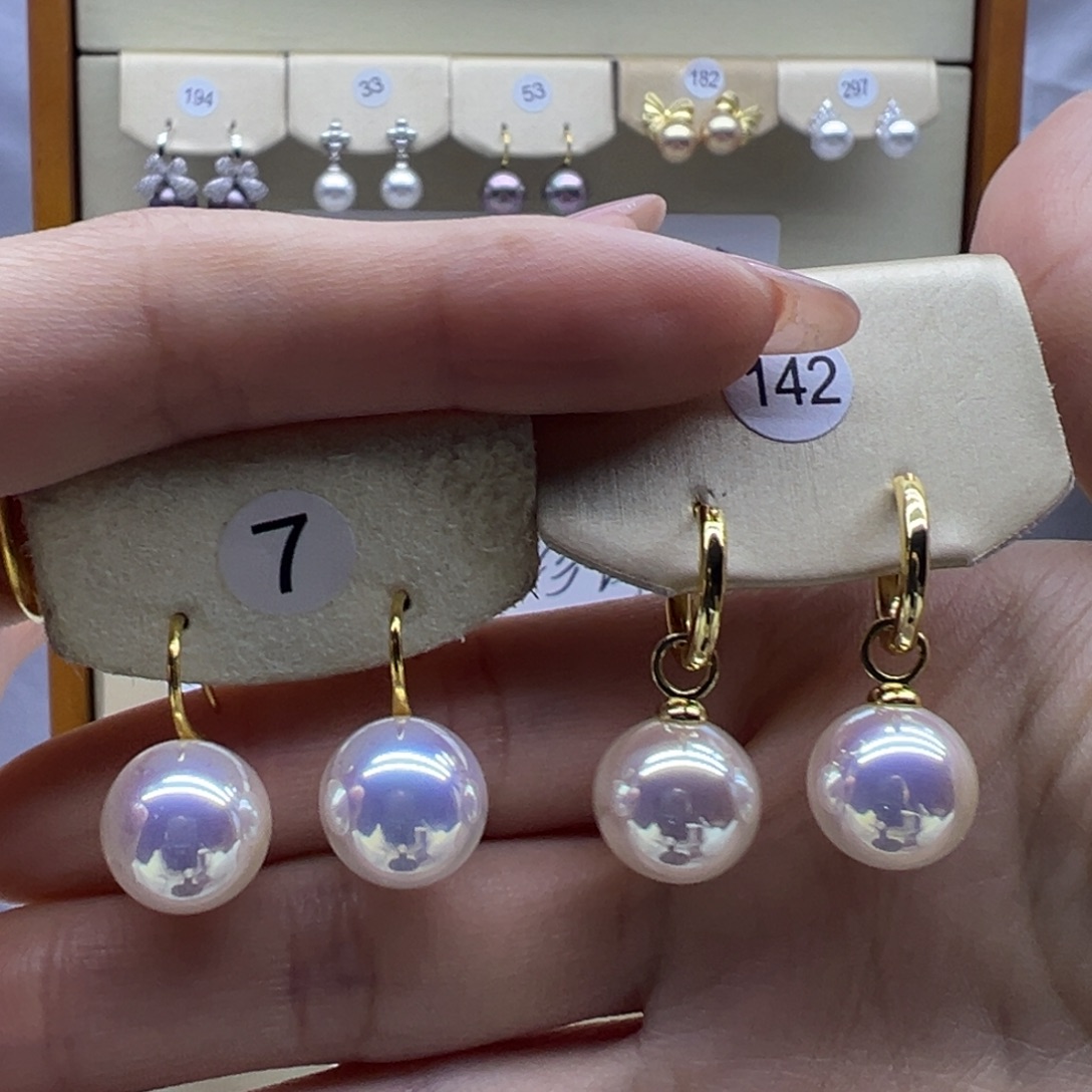 耳饰未镶嵌淡水珍珠