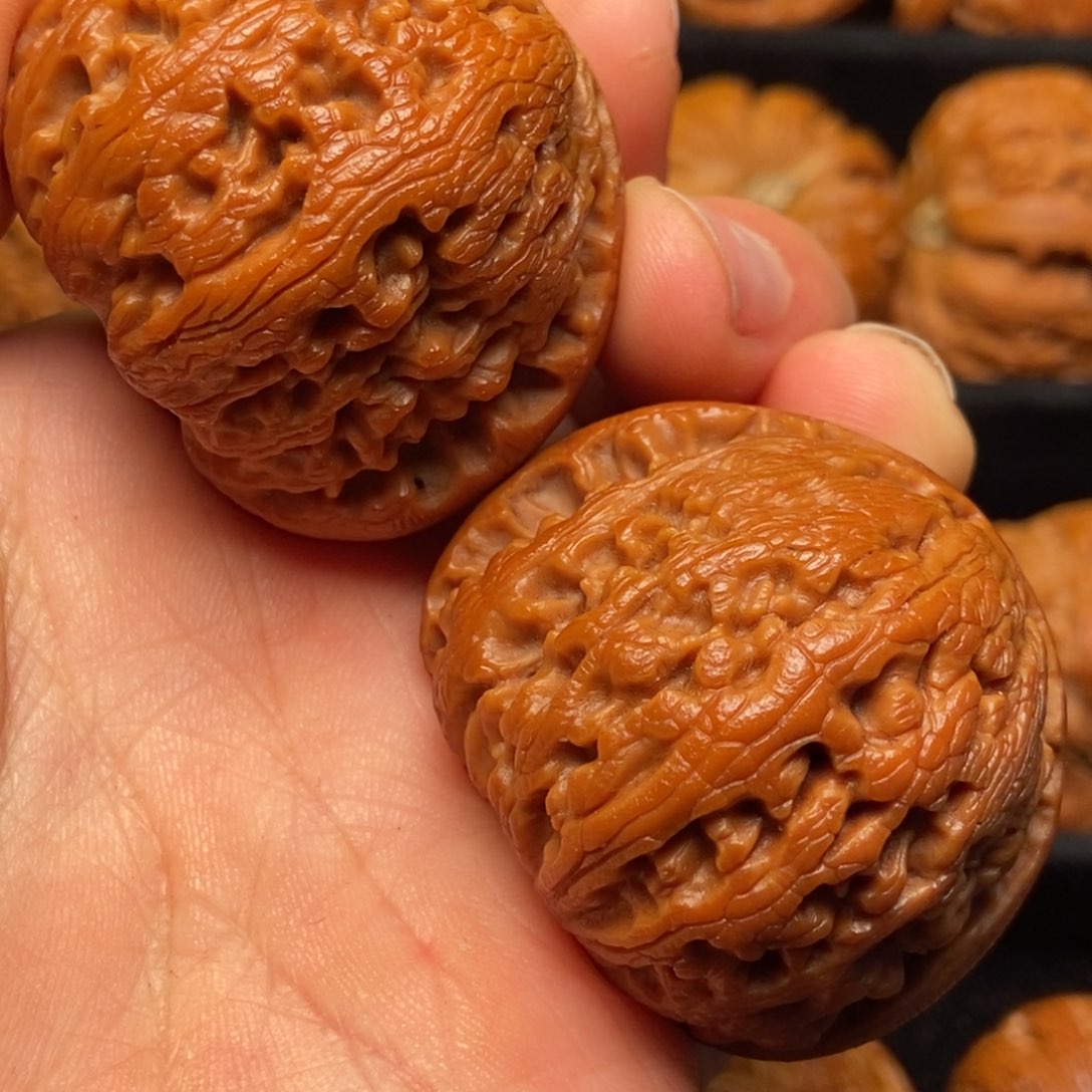 文玩核桃吊坠秦岭山脉核桃