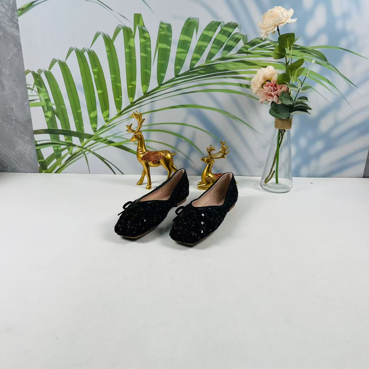 小强家女鞋 芽儿家新款百搭女单鞋（Y387-24-3）（W34BYH1249801）