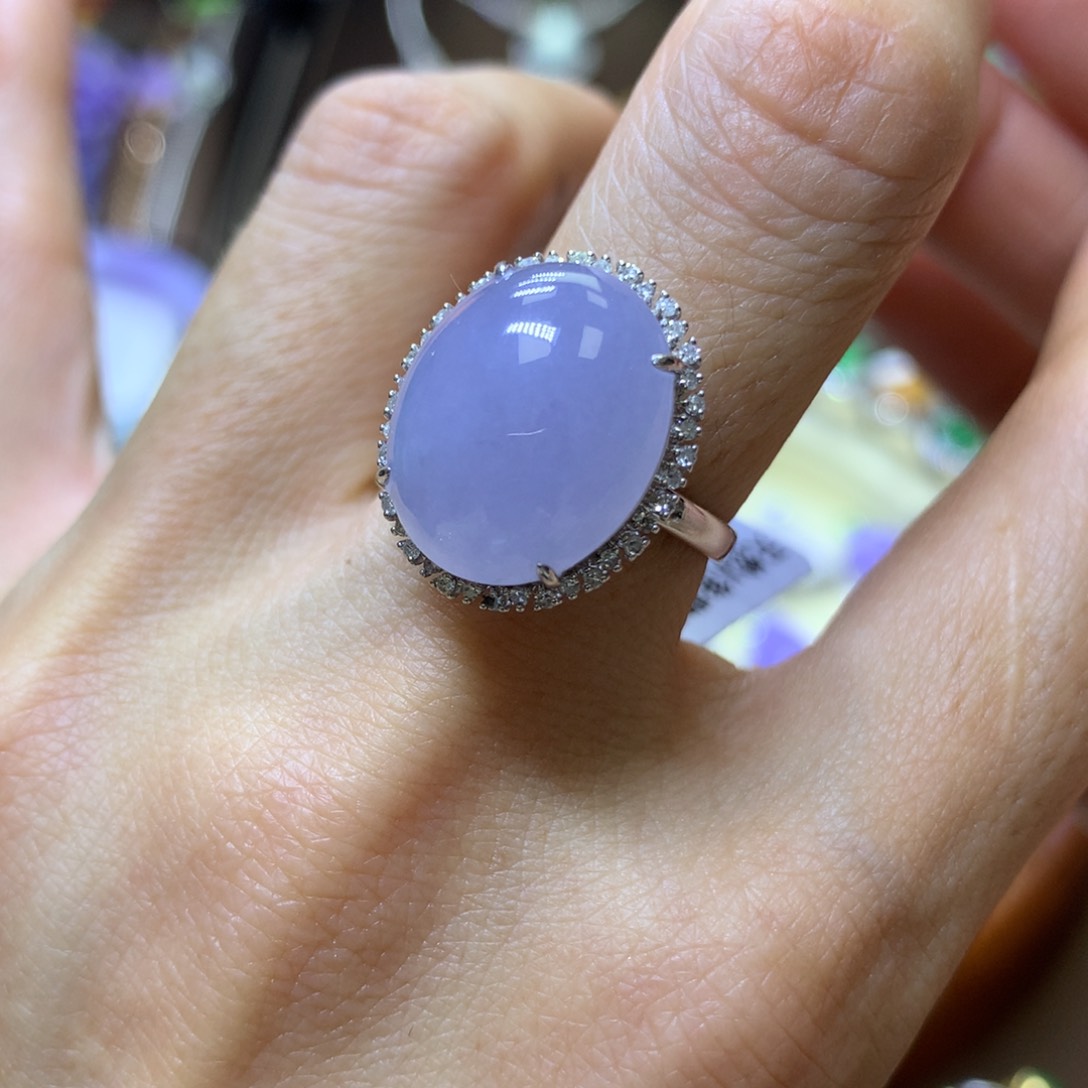 【闪购商品】翡翠颈饰18K金镶嵌翡翠