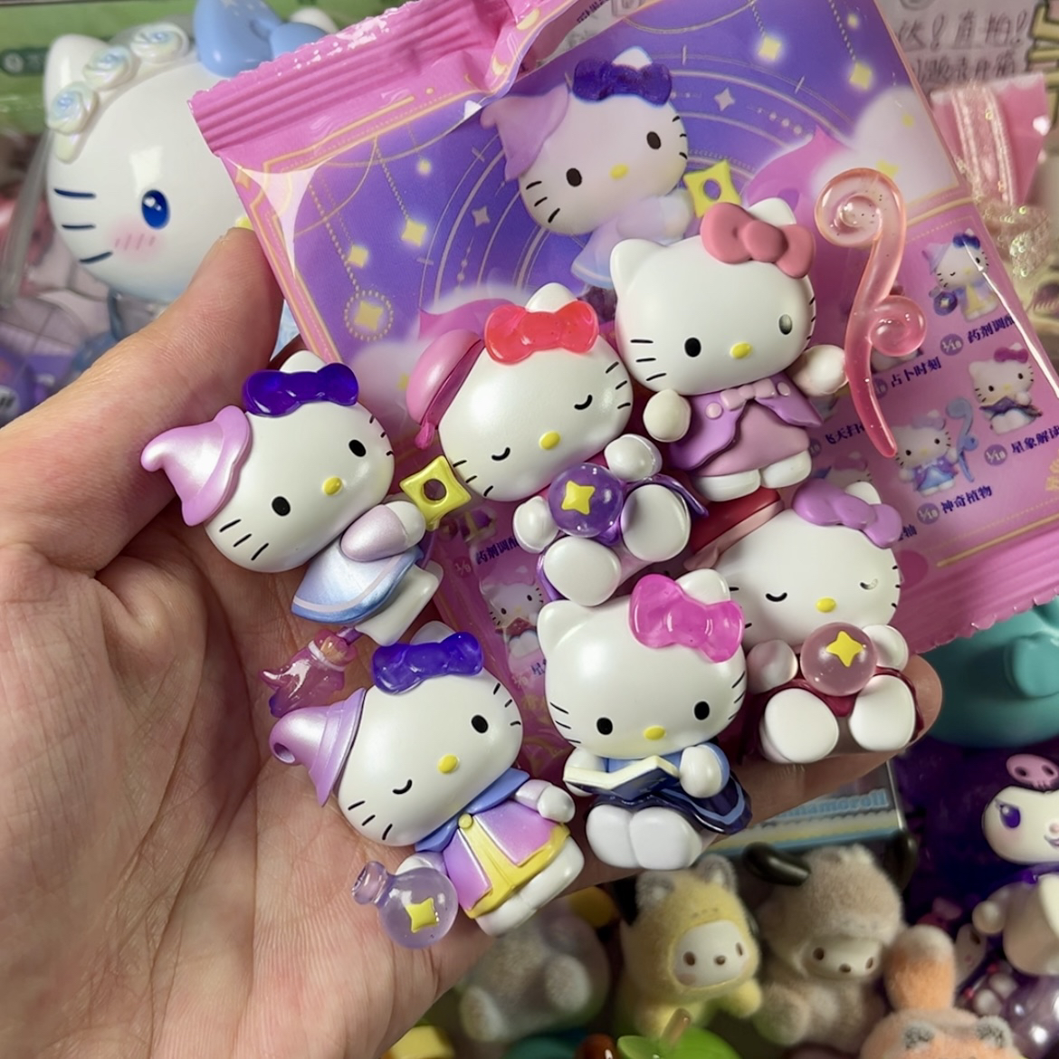 【明款直拍】正版三丽鸥占星研习系列盲盒代拆可爱凯蒂kitty萌粒