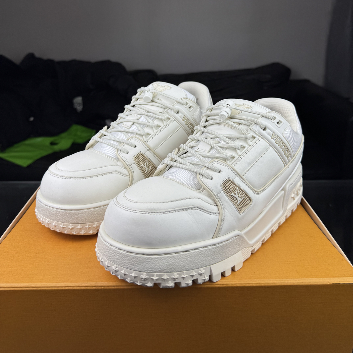 99新 LouisVuitton/路易威登 Trainer白胖丁41.5码原盒99新