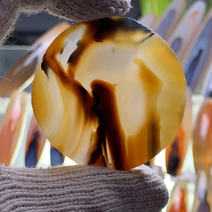 未镶嵌玛瑙/玉髓珠宝半成品198