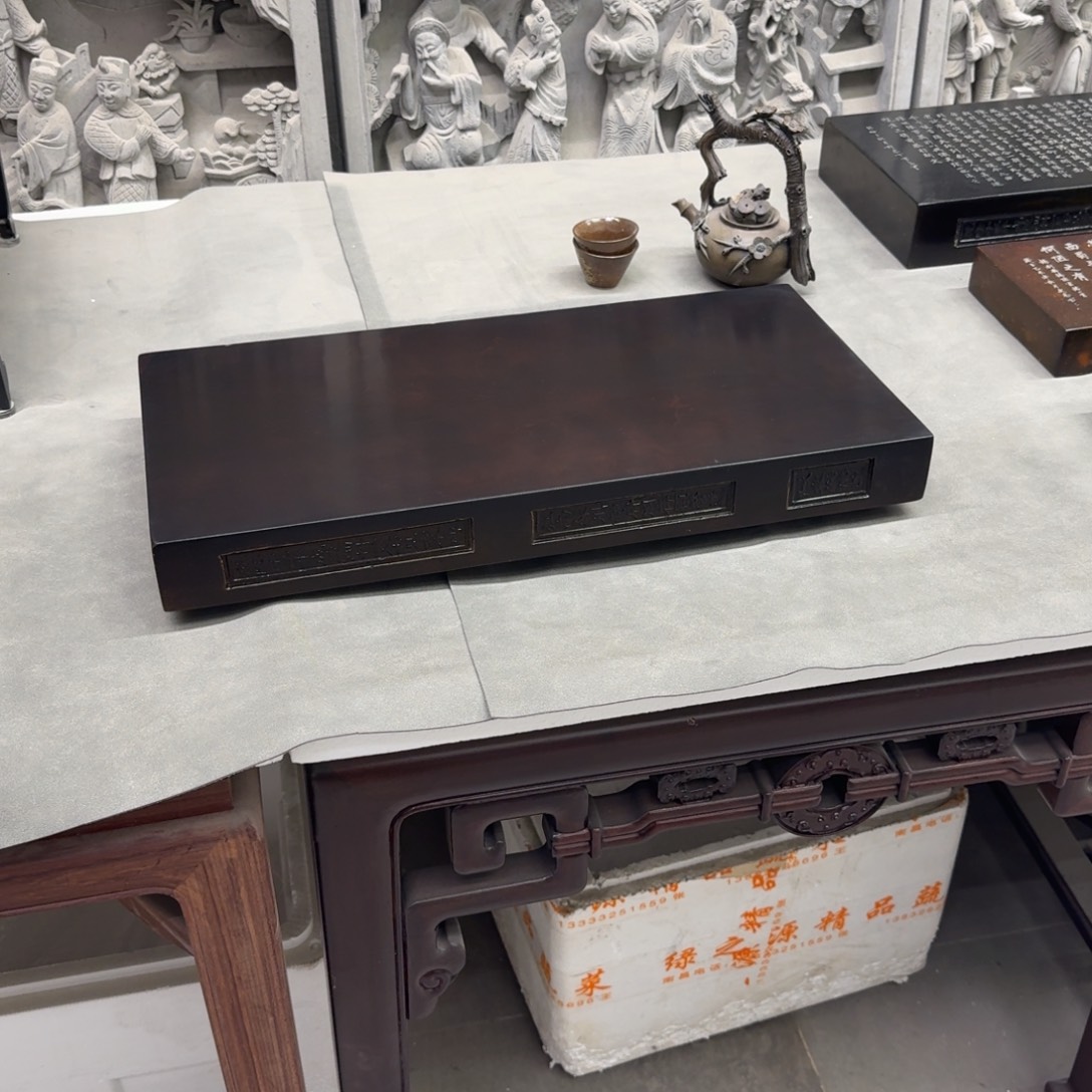 砖雕50x25 老料金砖 乌金色