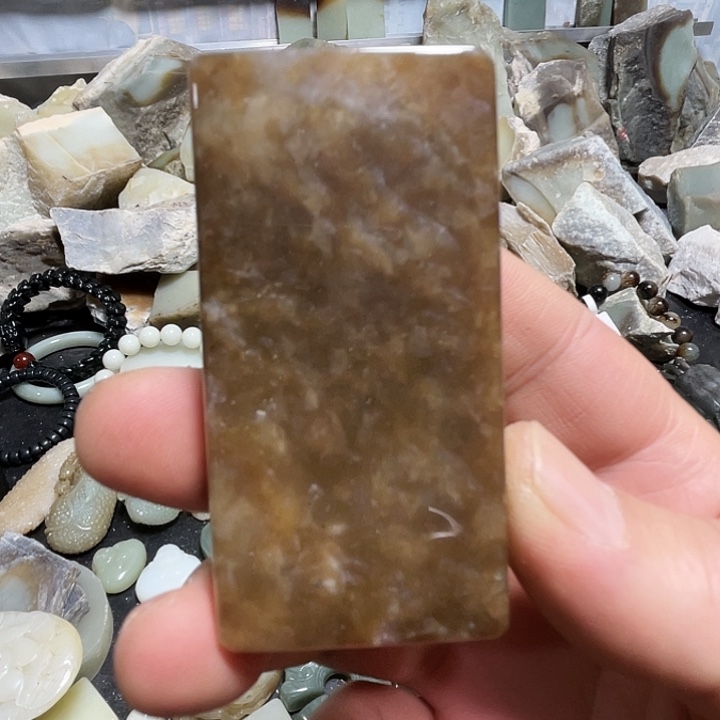 A***7和田玉（糖玉）未镶嵌把件