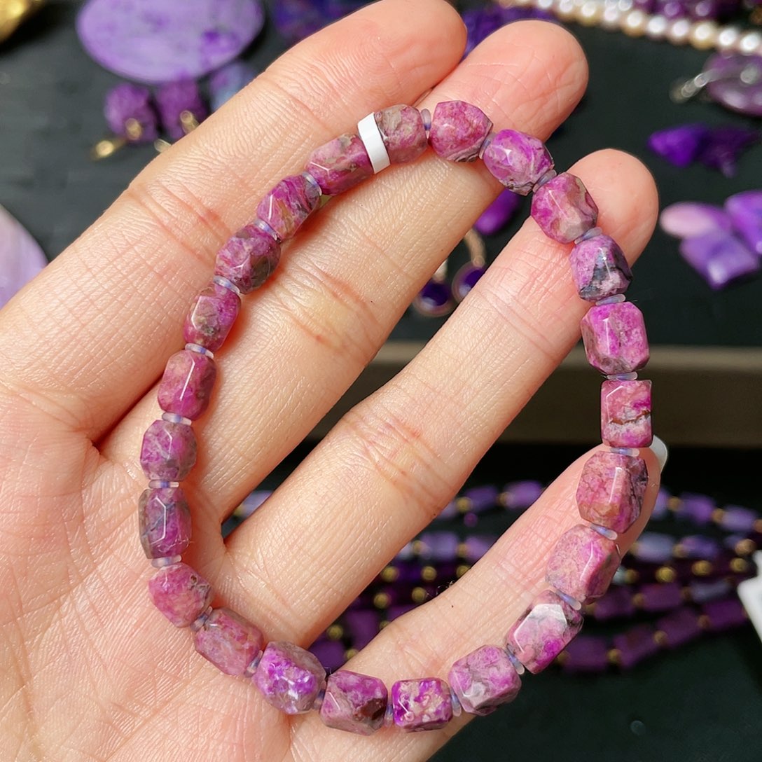 苏纪石（舒俱来）手链未镶嵌