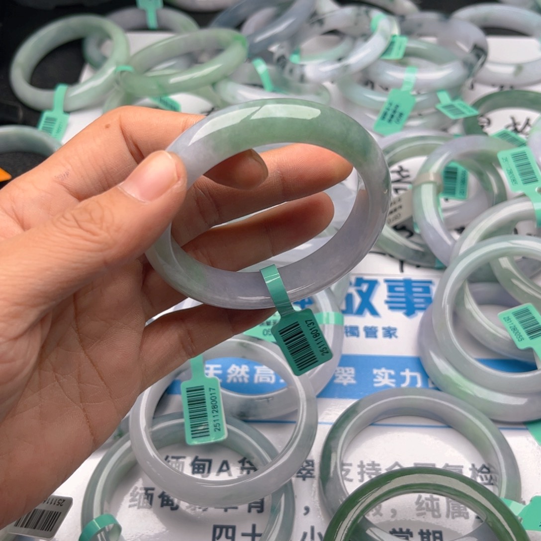 未镶嵌手镯翡翠5960。186