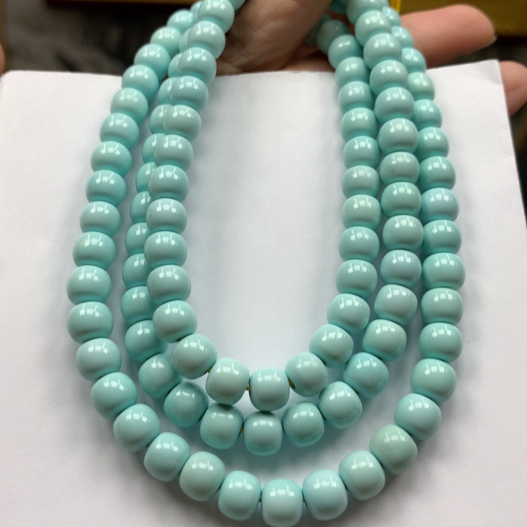 绿松石长链未镶嵌