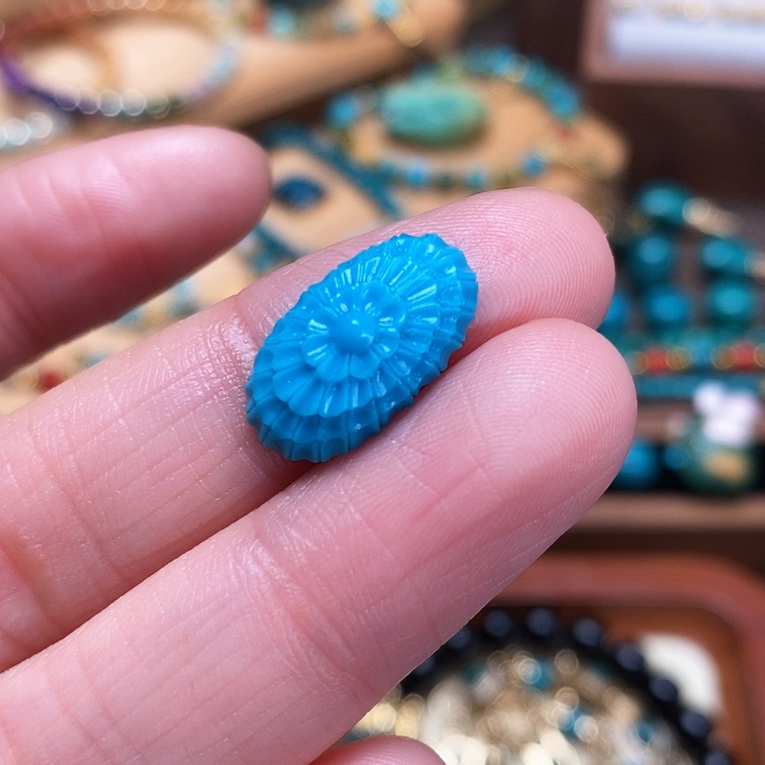 绿松石珠宝奇石未镶嵌