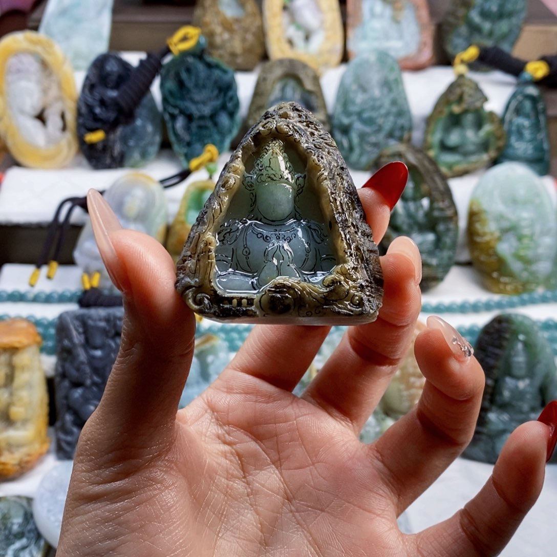 定制翡翠未镶嵌翡翠定制链接