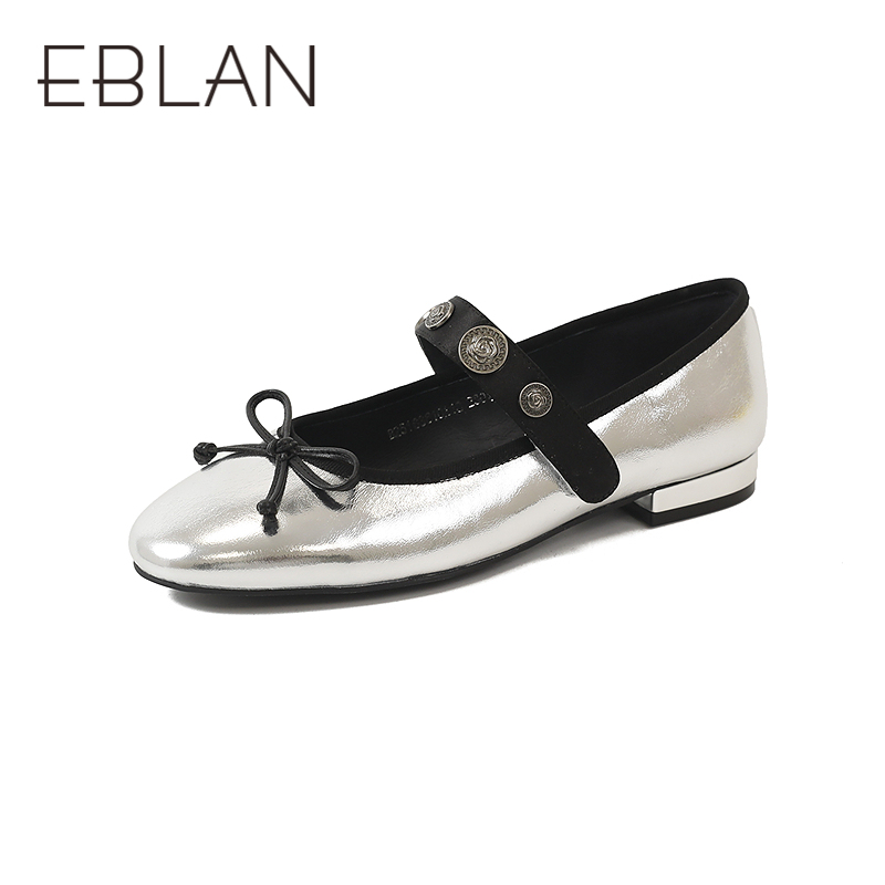 伊伴2025新款时尚春季单鞋B25163610