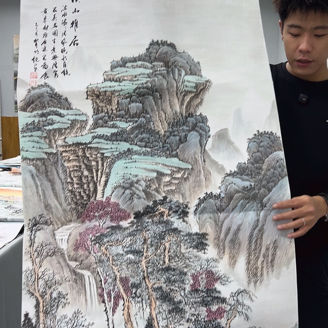 国画国画作品纯手绘