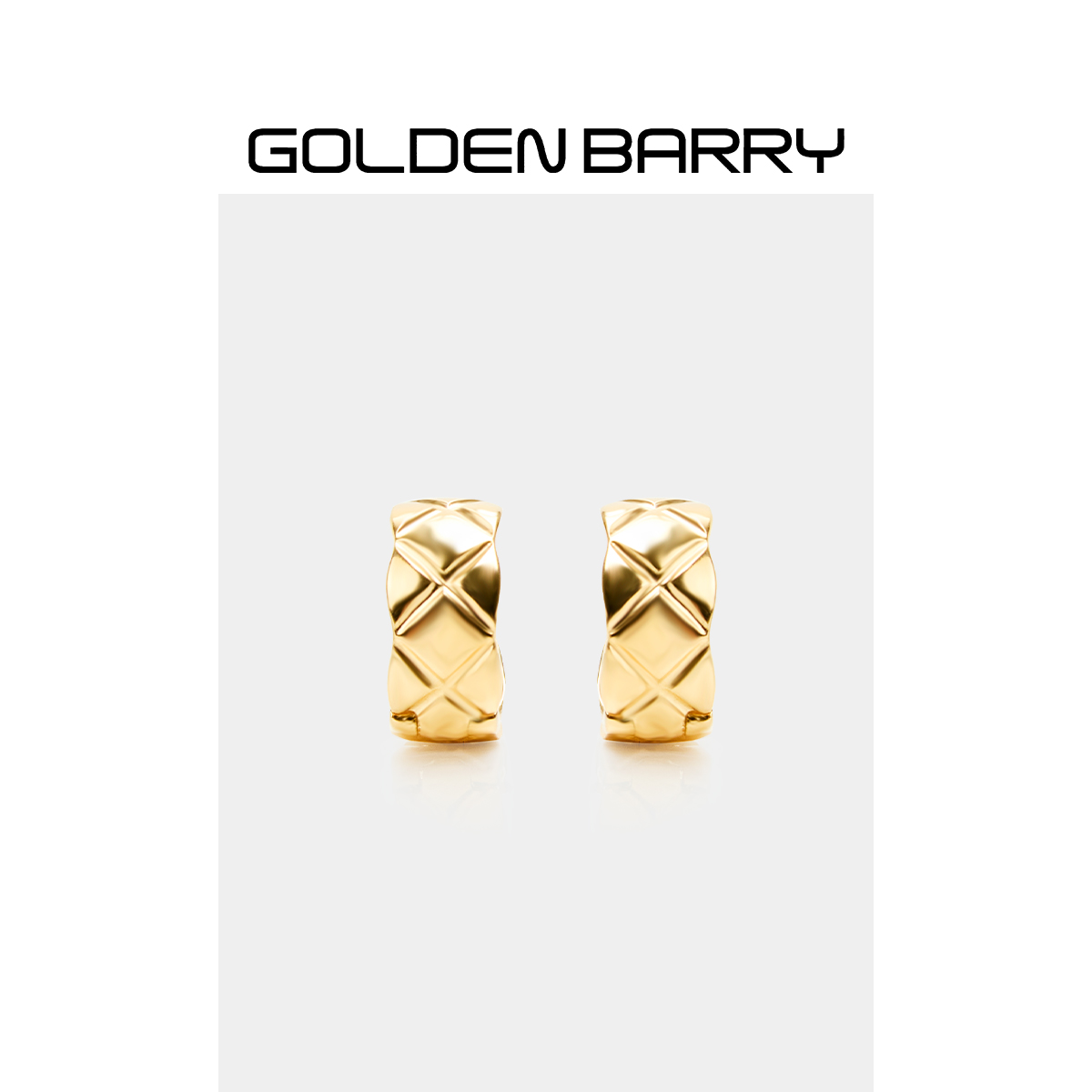合金耳饰 GOLDEN BARRY|632186轻奢气质百搭时尚大气配饰耳钉