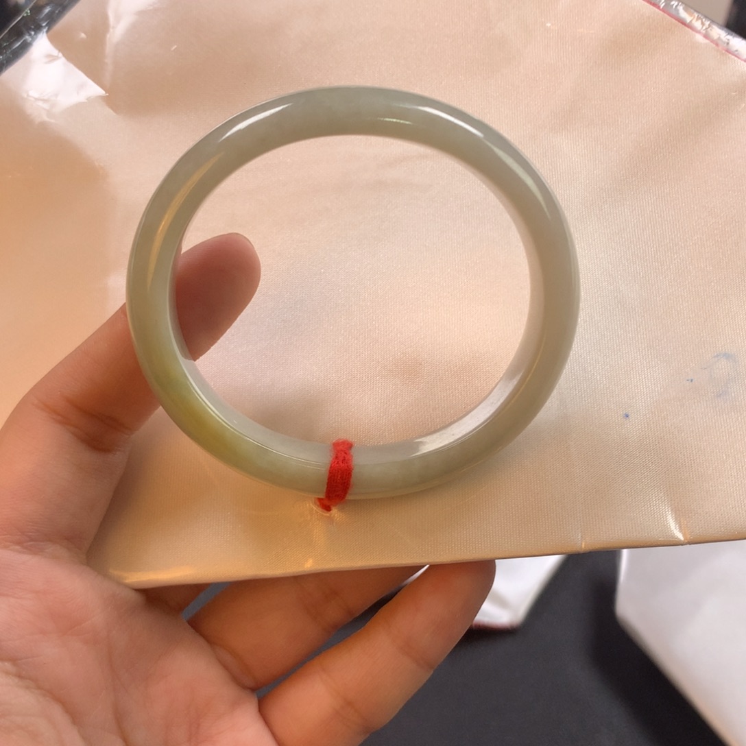 澂***澂翡翠未镶嵌手镯54-55