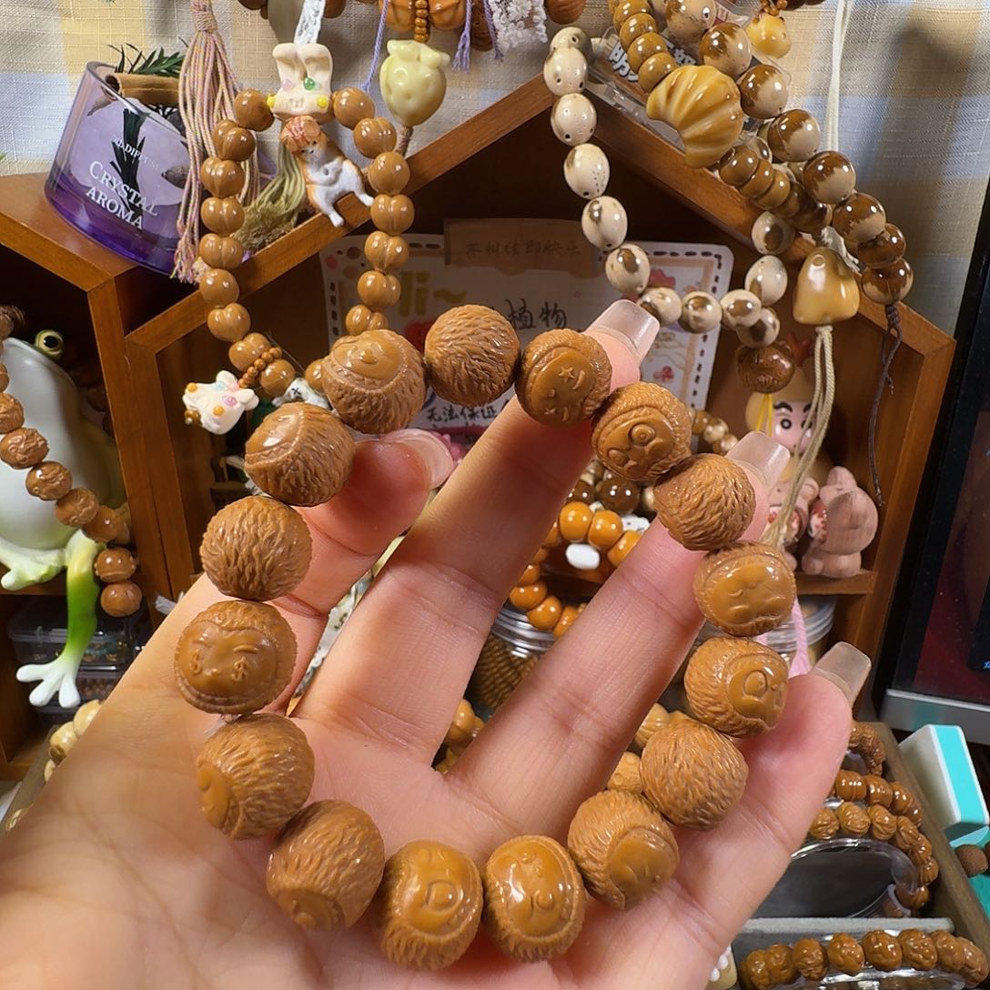 猴头核桃手串拉布布