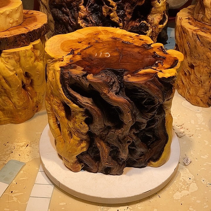 木天然枣木墩子底座