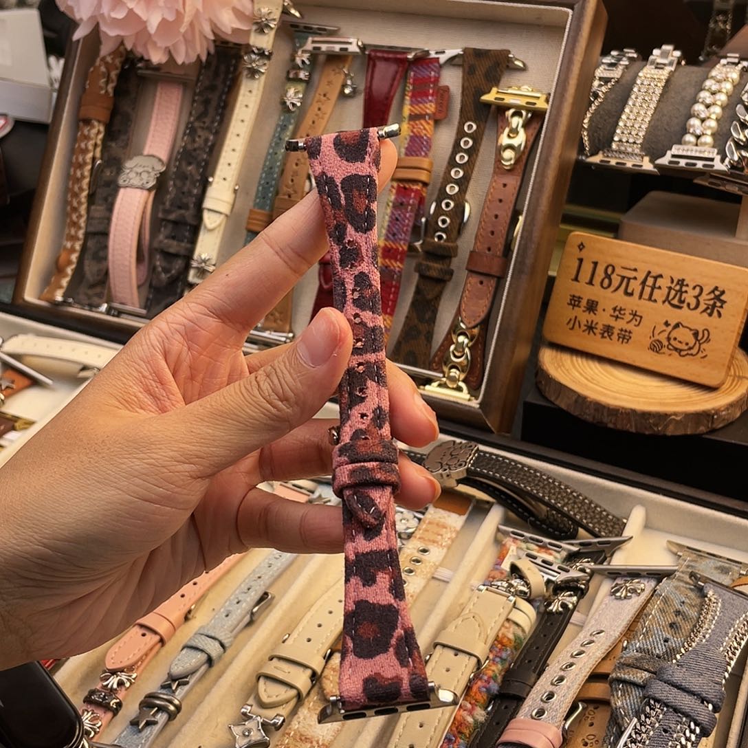 石英石纯铜粉色豹纹