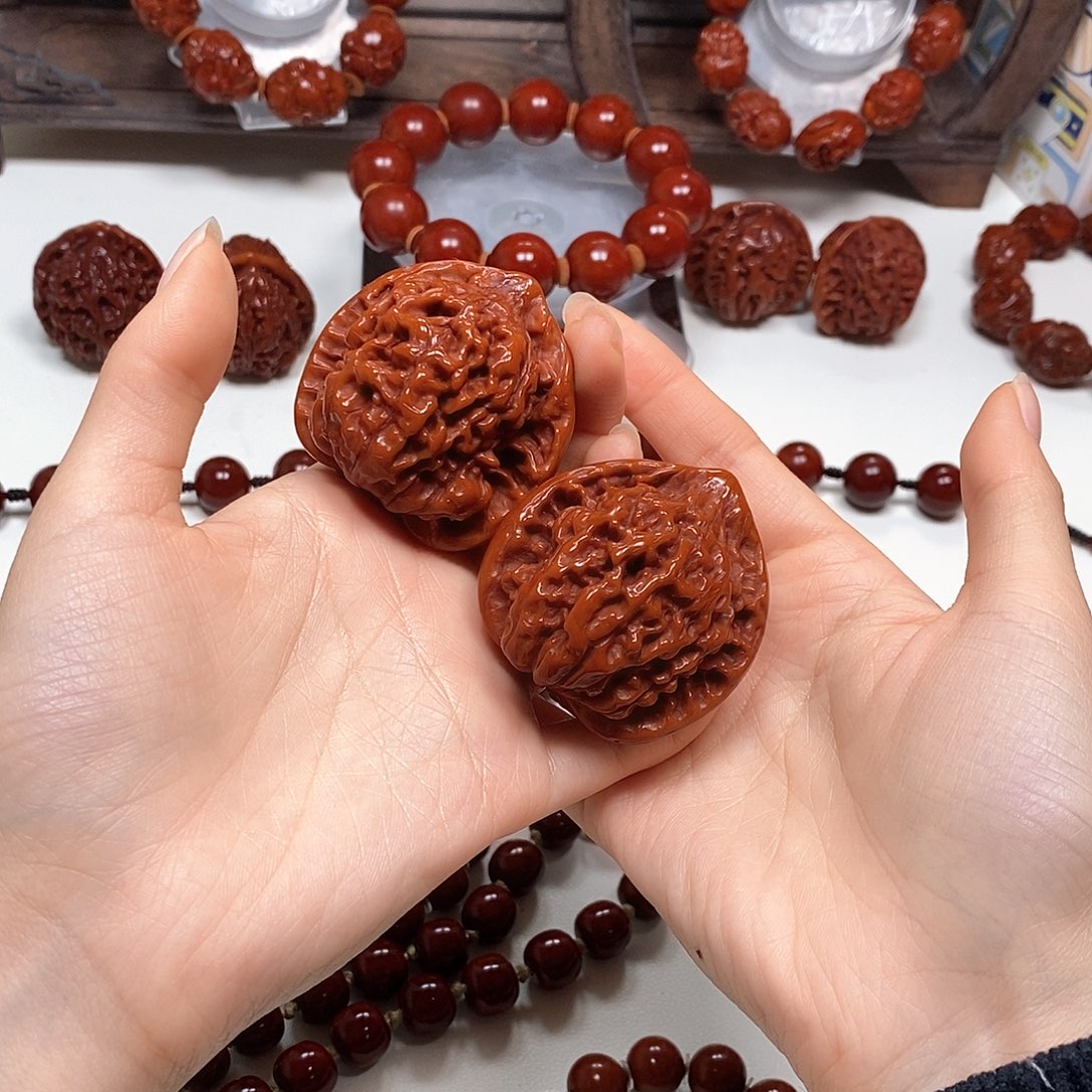 橄榄核手串散**华核桃核桃