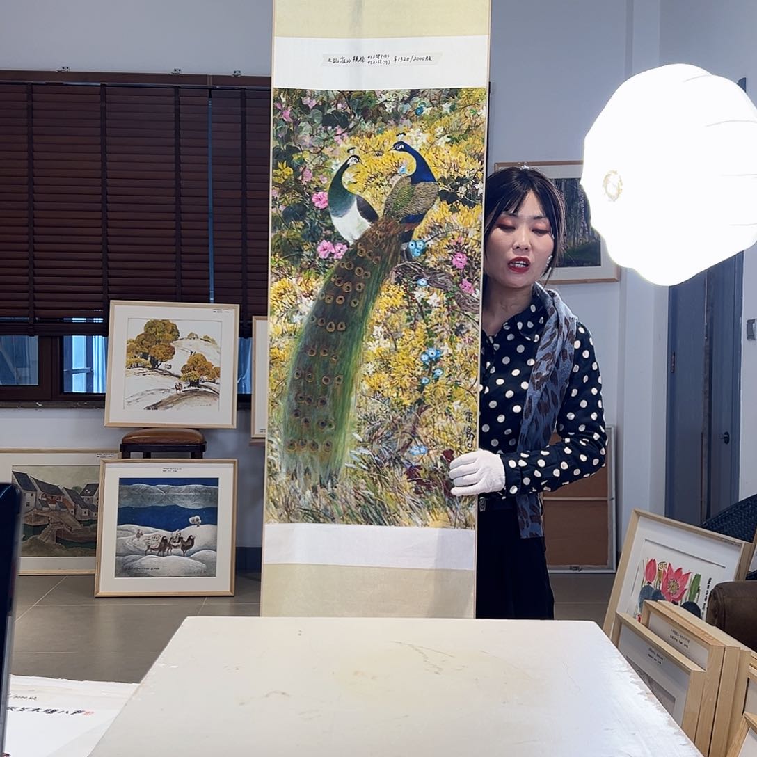 版画耿玉琨限量发行亲签限量版画作品s版