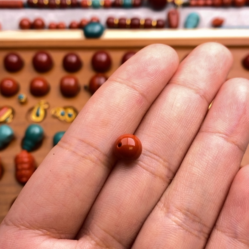 【闪购商品】未镶嵌配饰8南红玛瑙老****孩