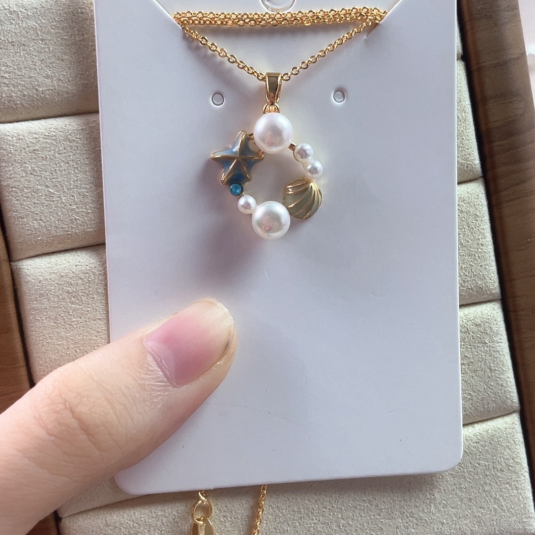 淡水珍珠未镶嵌颈饰