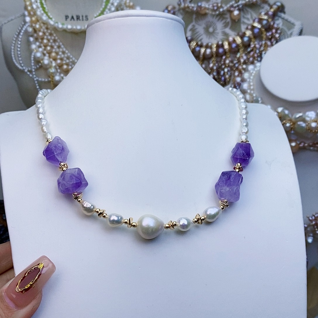 淡水珍珠颈饰未镶嵌