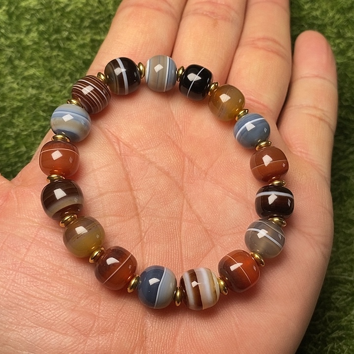 玛瑙/玉髓手链未镶嵌