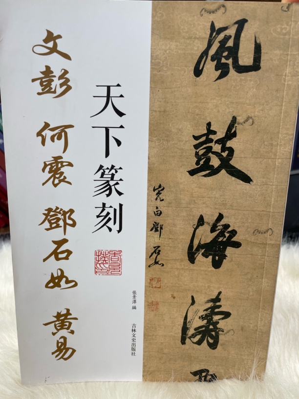 天下篆刻 文彭何震邓石如黄易 