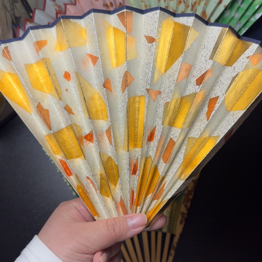 扇子85 11 2.5 白色五层扇面