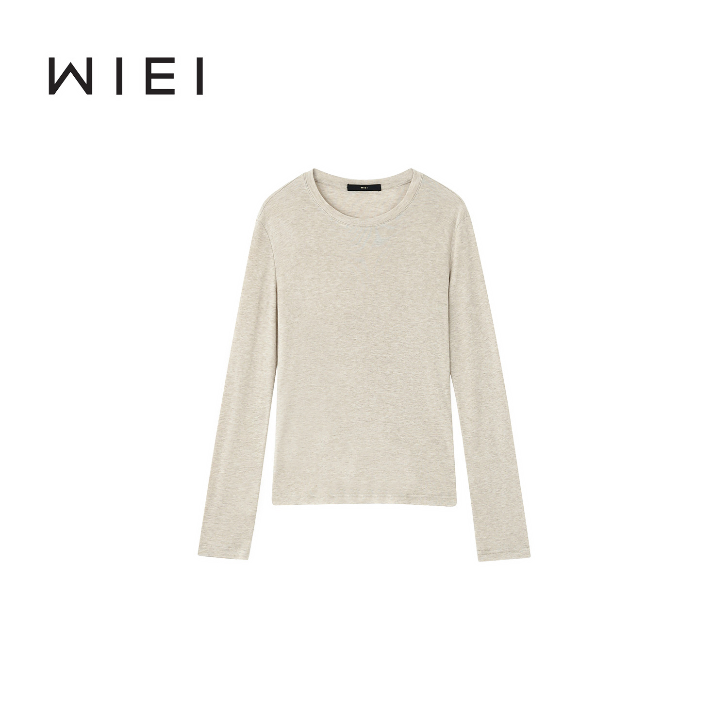 《WI EI》QQ糖*羊绒&莱赛尔_苣轻柔超弹M1U系慵懒多色T恤W25300168