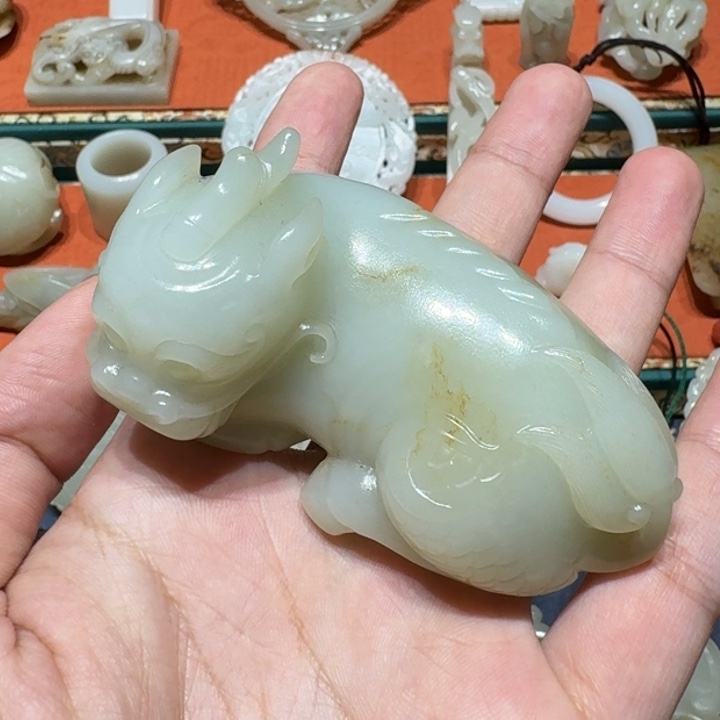 和田玉颈饰未镶嵌平