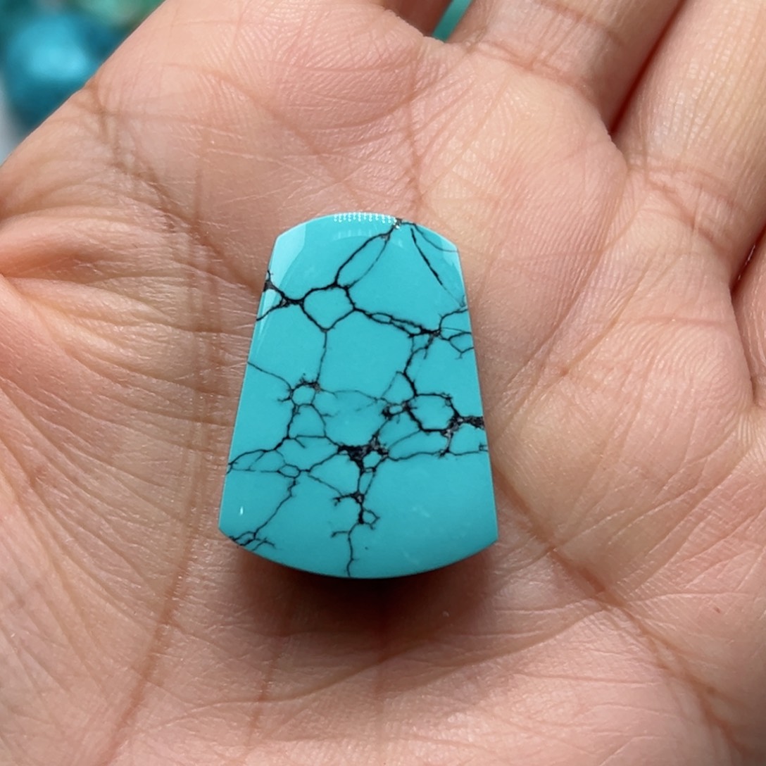 绿松石珠宝奇石未镶嵌