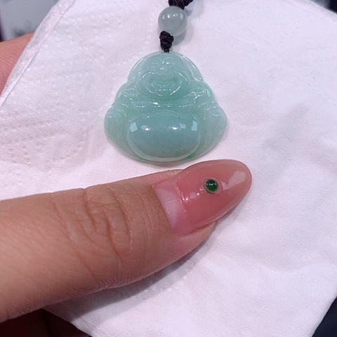 颈饰未镶嵌翡翠佛公