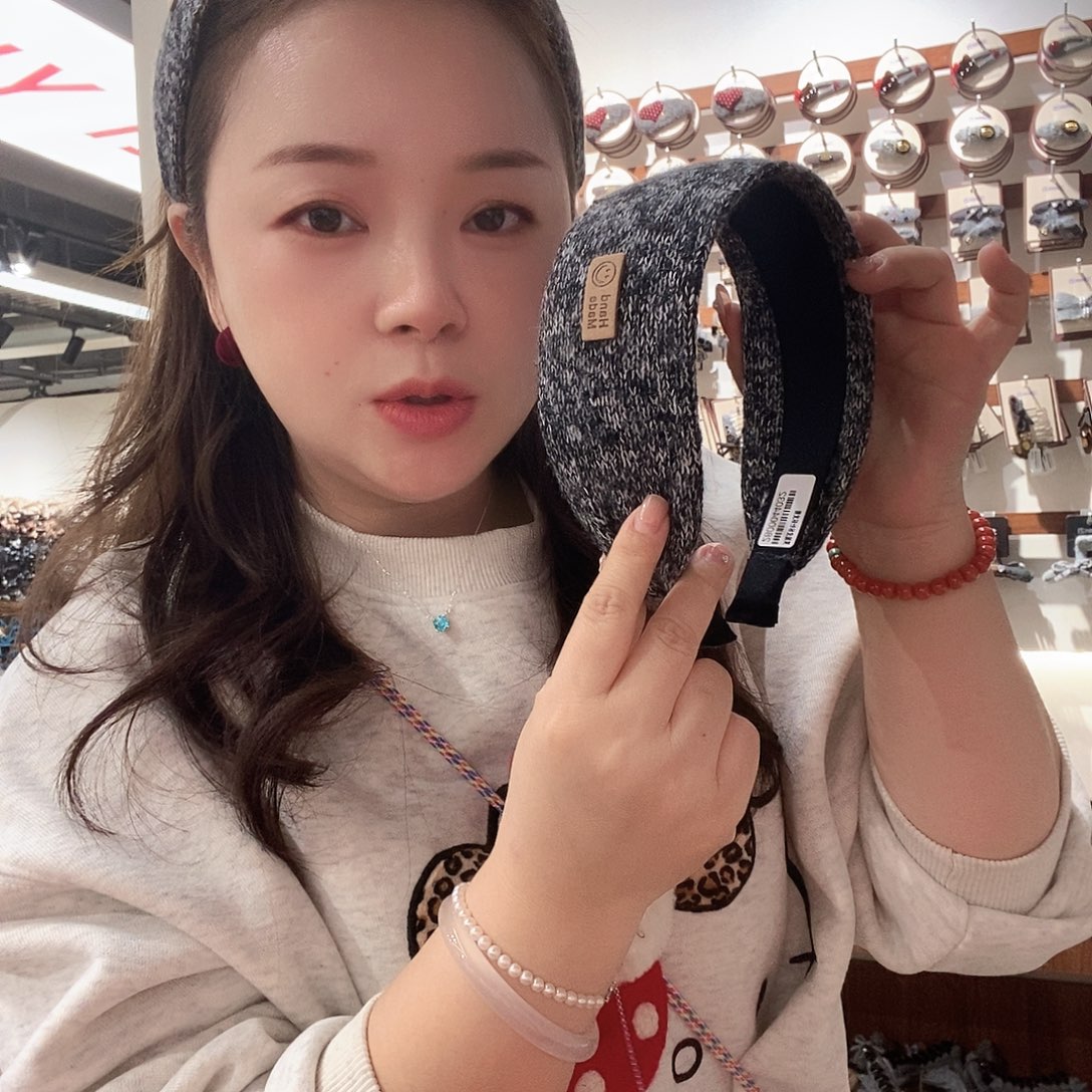 布艺铁合金宽版发箍