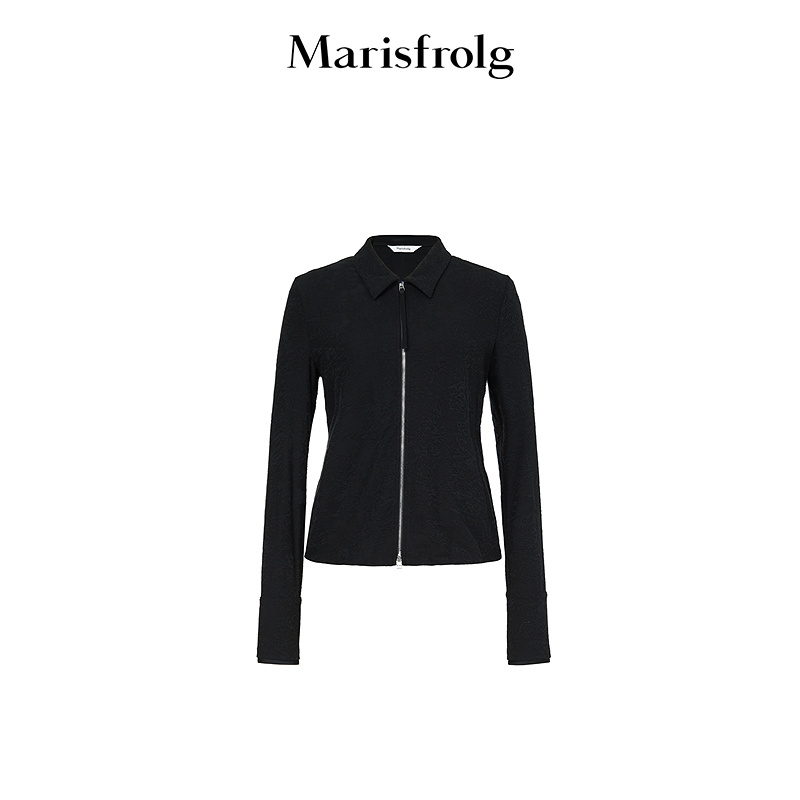 Marisfrolg玛丝菲尔25年冬季气质高级衬衫外套A1FZ42201
