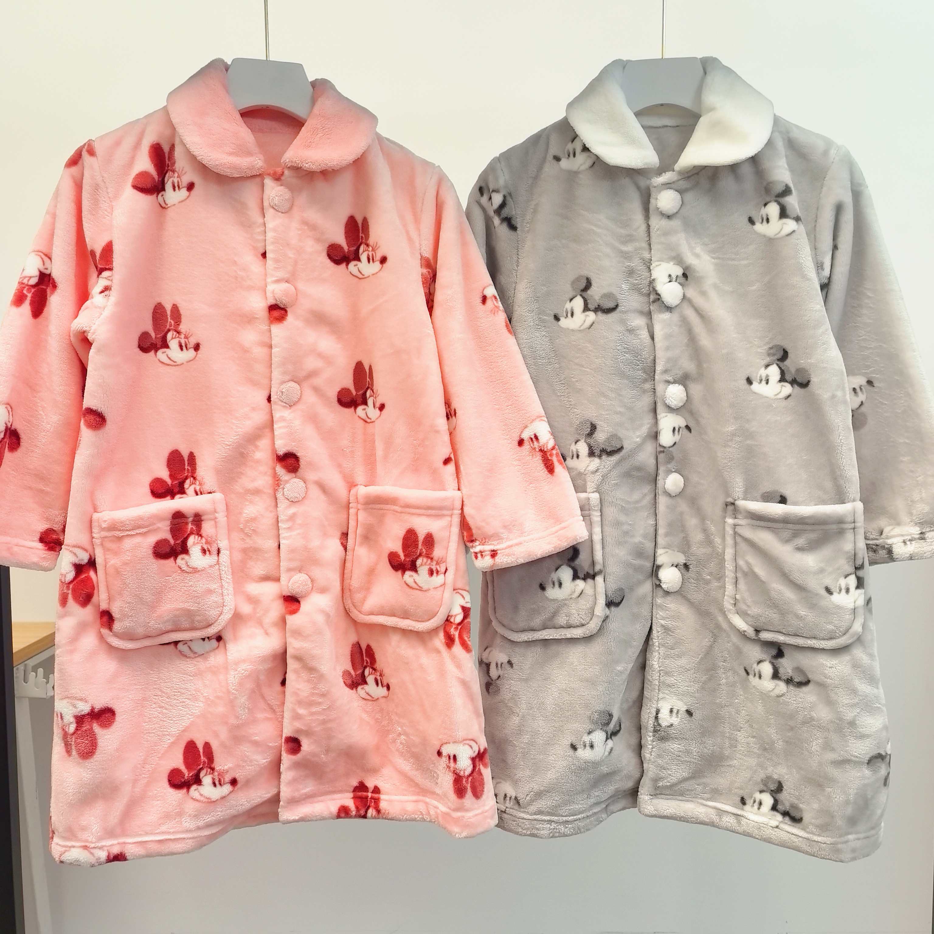 1110男童女童法兰绒少儿睡袍