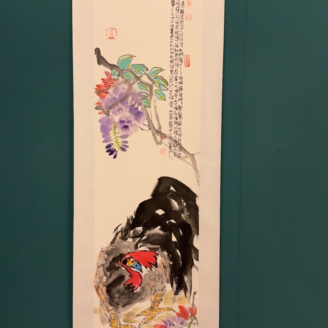 国画邹老师作品画作