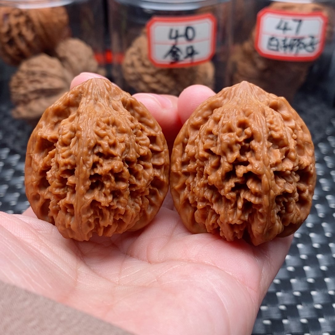 吊坠文玩核桃40满天星