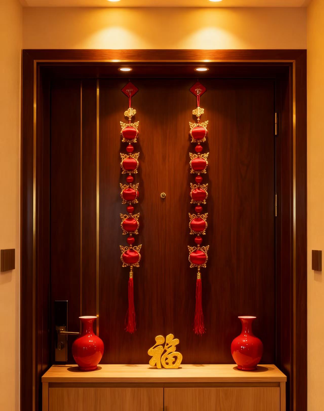 5连宫灯【2串】串新年大礼年大礼包挂件装饰用品以直播间为准