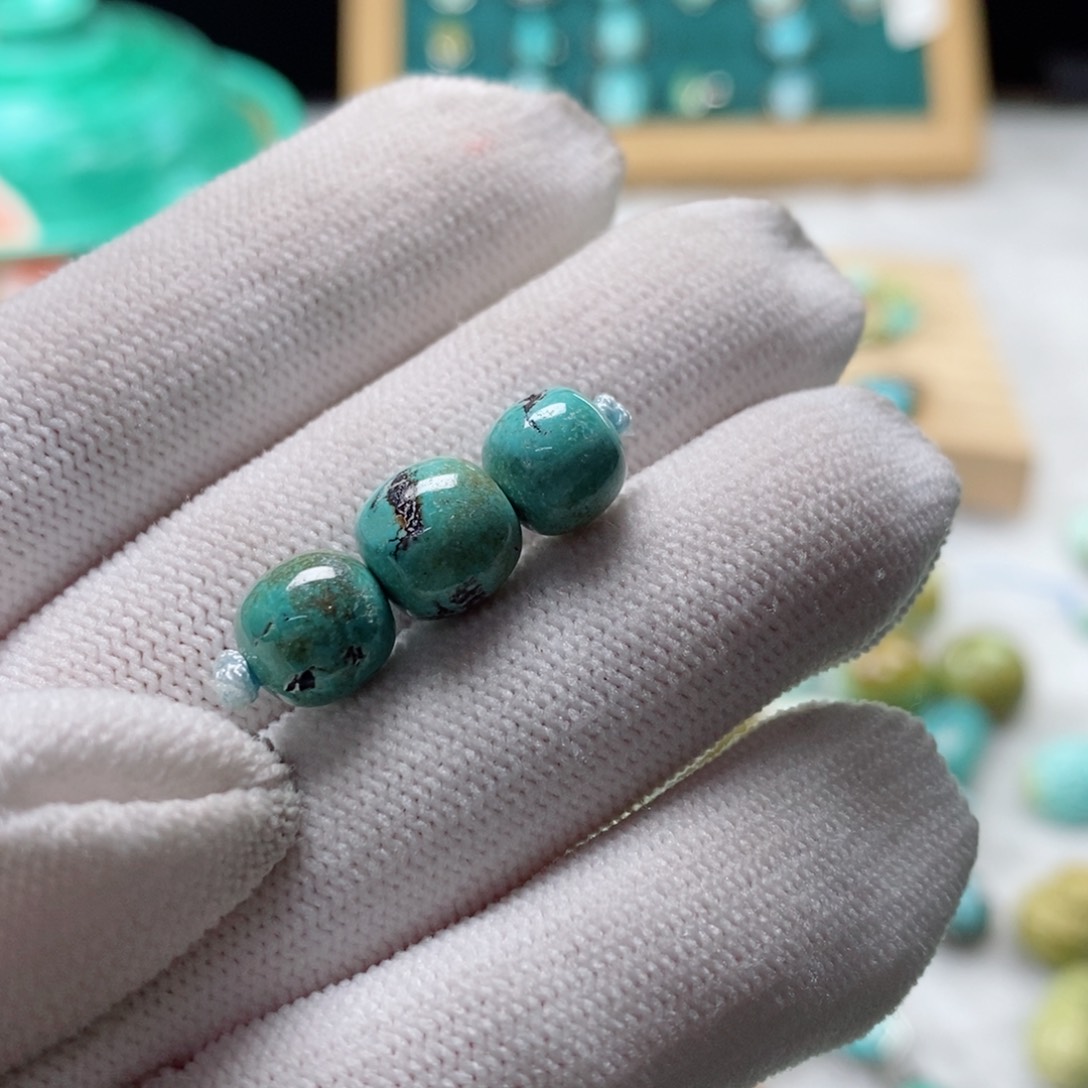 绿松石珠宝奇石未镶嵌3***℃